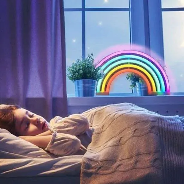 LED Rainbow Light Decor Lamp