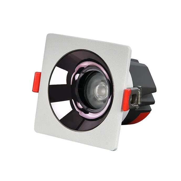 LED Recessed Anti-glare Spotlight with Multiple Designs