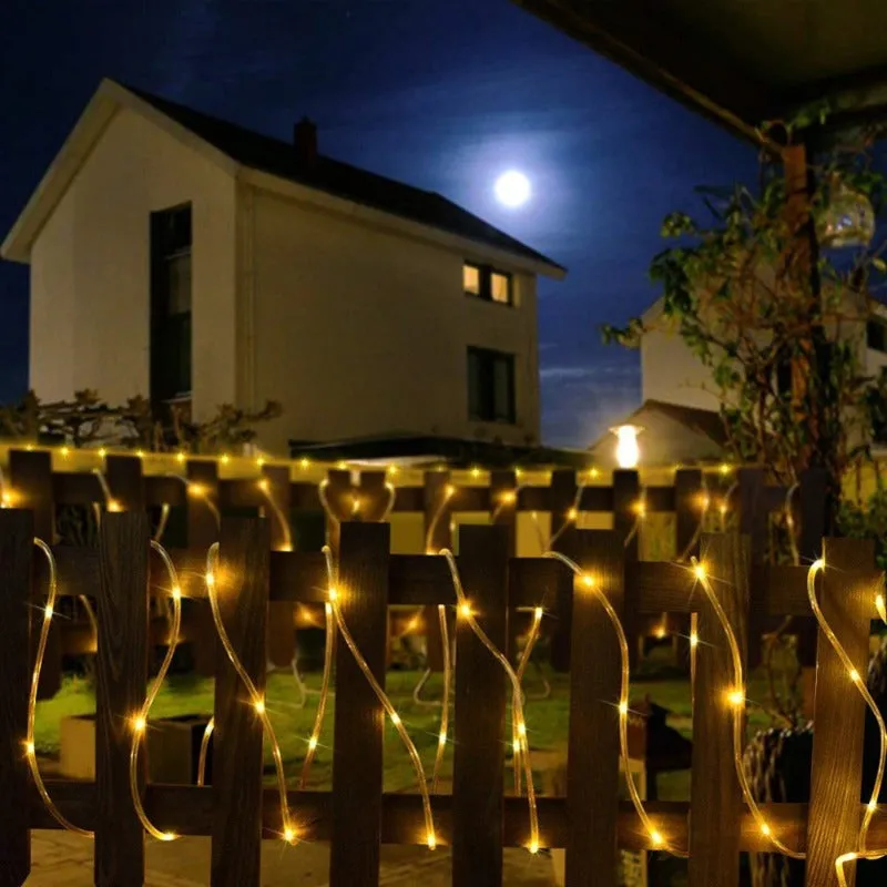 LED Solar Waterproof String Lights