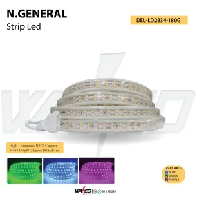 Led Strip Light - 2 Lines - 180Led/1m