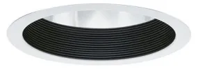 Lighting Trim Recessed 8 Inch  Black Baffle Reflector