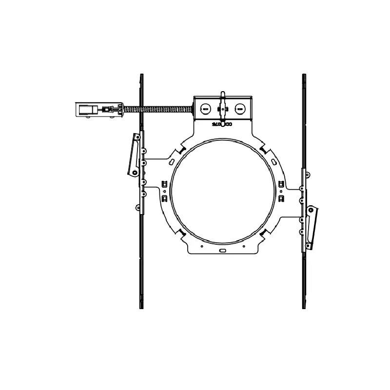 Lithonia LBR8PFWQDS 8" New Construction Frame