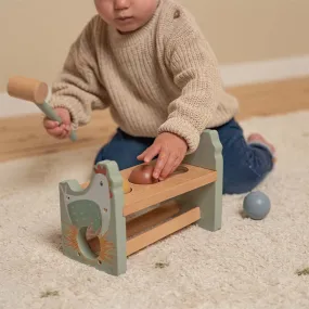 Little Dutch Little Farm Pounding Bench with Rolling Balls