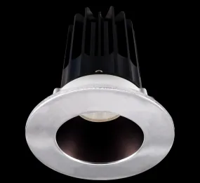 Lotus LED-2-S15W-5CCT-2RRBZ-2RTCH 2 Inch Round Recessed LED 15 Watt Designer Series - 5CCT Selectable - 1000 Lumen - Bronze Reflector - Chrome Trim