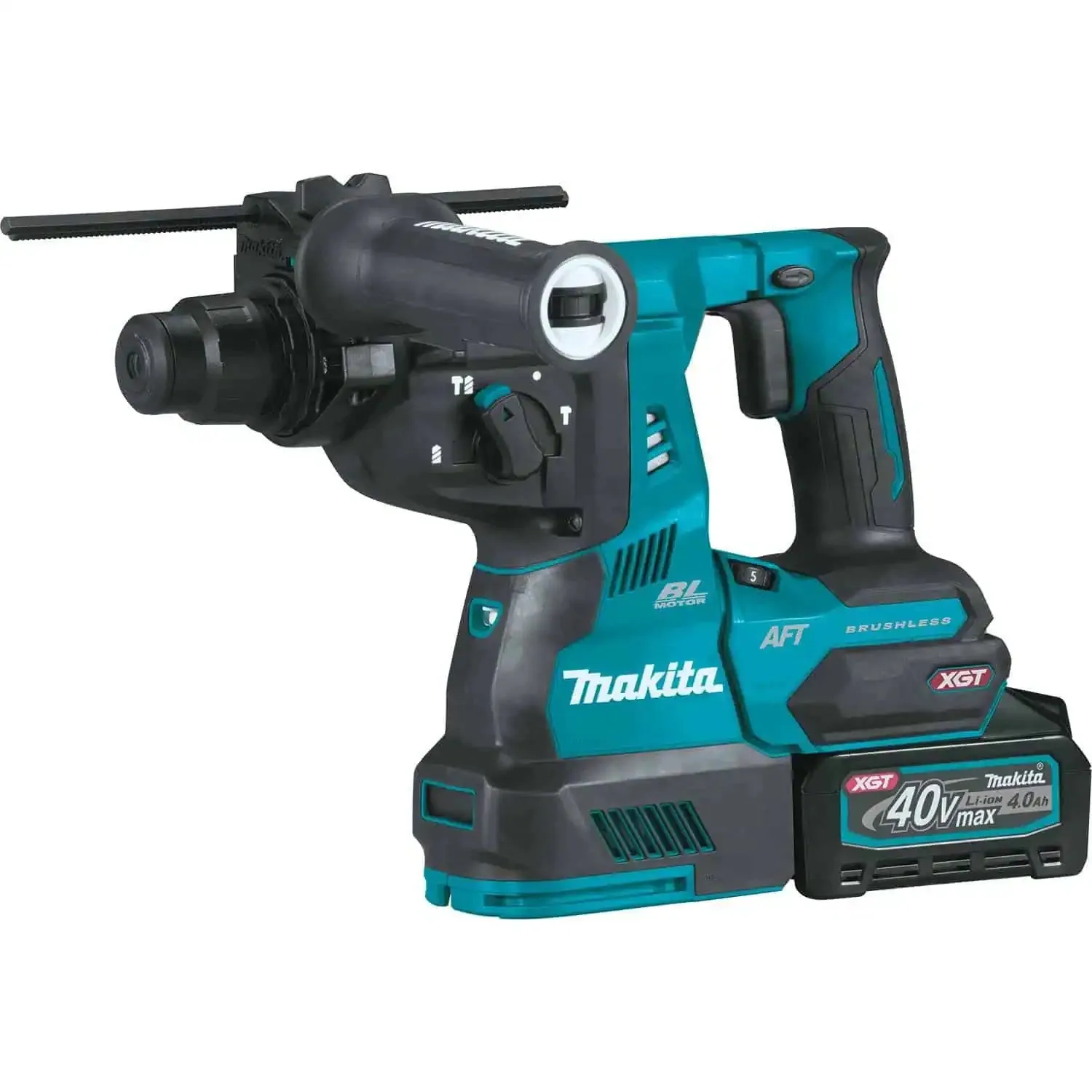 Makita 40V Max XGT‚® 1-1/8" Cordless SDS-PLUS AVT‚® Rotary Hammer Kit, 4.0Ah