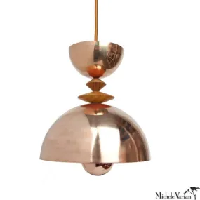 Mala Pendant Light No. 4 in Copper