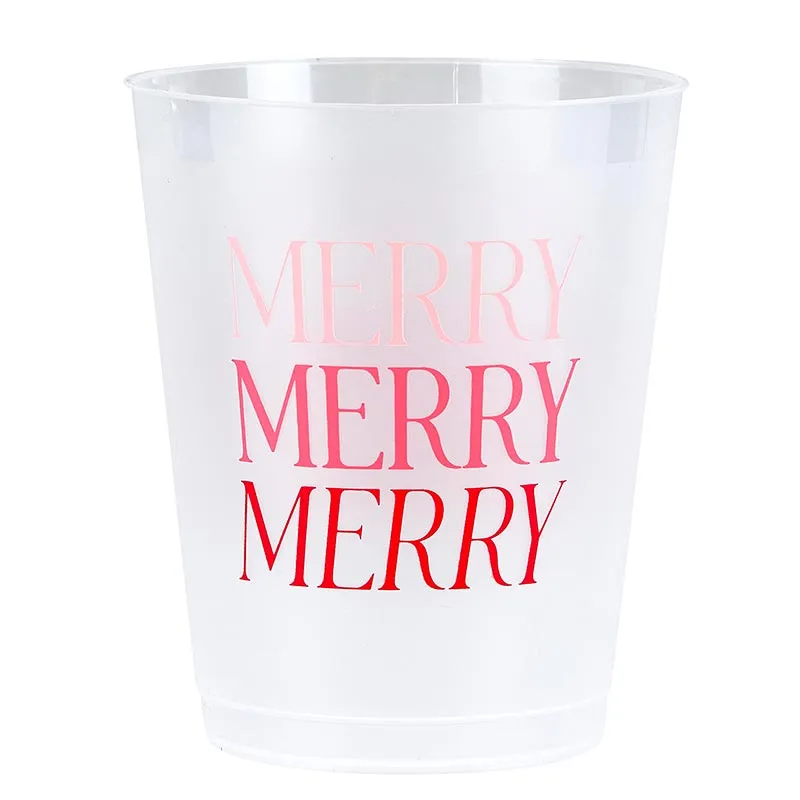 MERRY MERRY MERRY COCKTAIL CUP SET