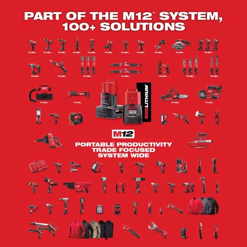 Milwaukee M12 3/8 in. Brushed Cordless Hammer Drill/Drive Kit (Battery & Charger)