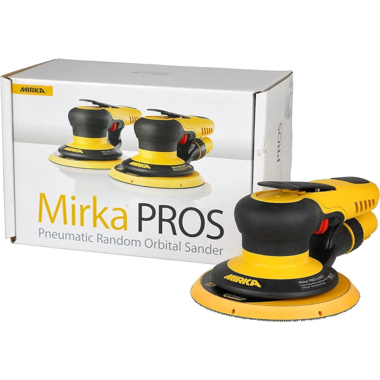 MIRKA PROS 6" SANDER, VACUUM-READY, 5mm ORBIT