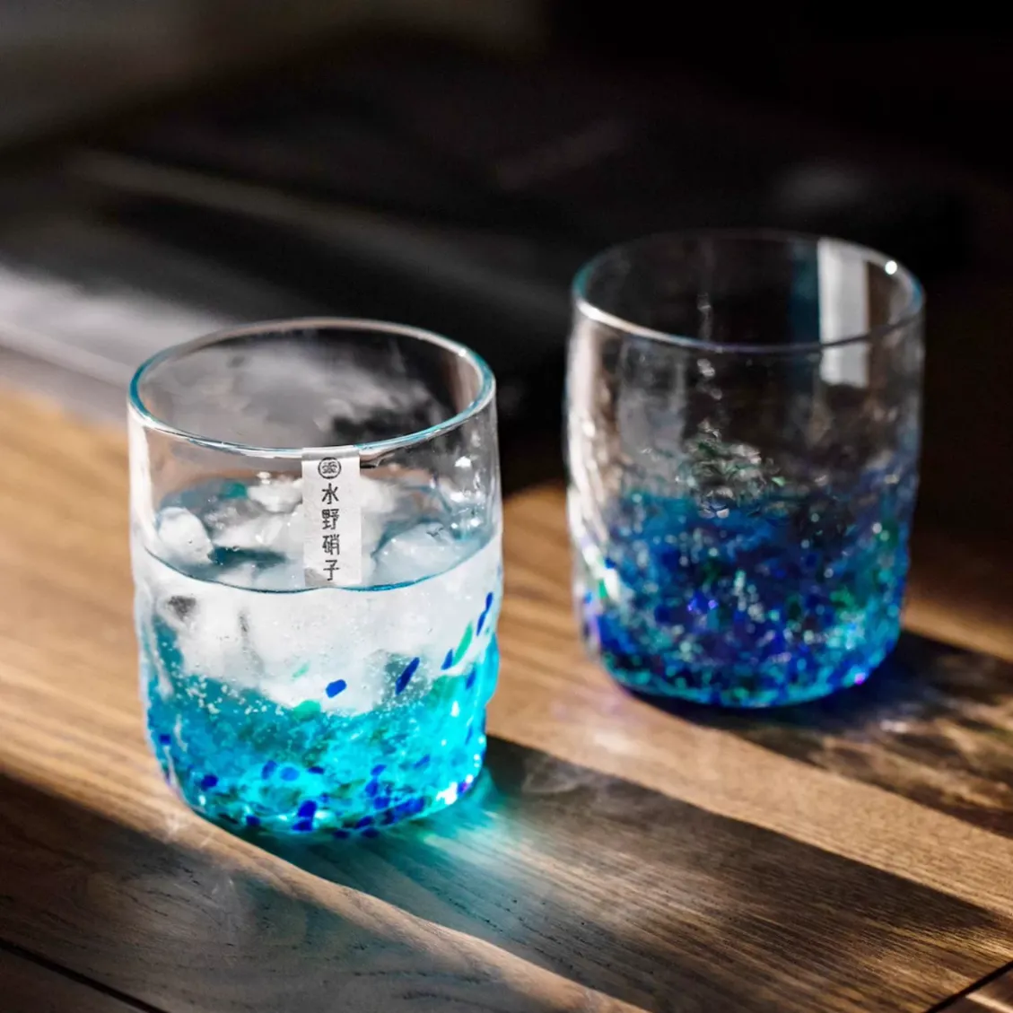 Misuno Handcrafted Starry Night Glow Glass