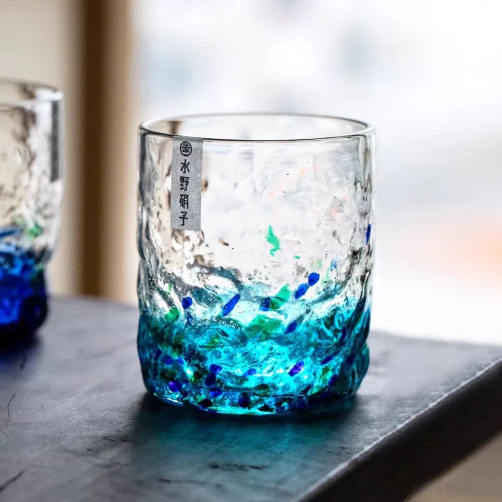 Misuno Handcrafted Starry Night Glow Glass