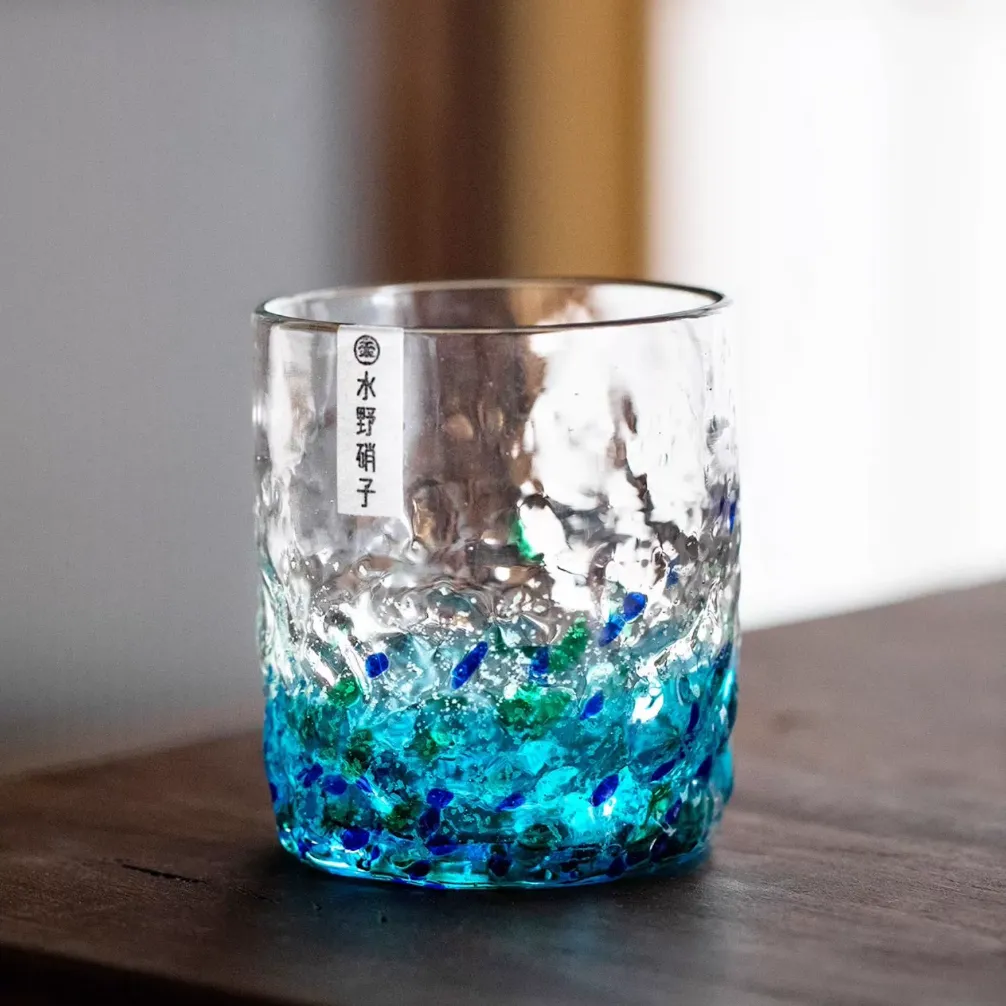 Misuno Handcrafted Starry Night Glow Glass