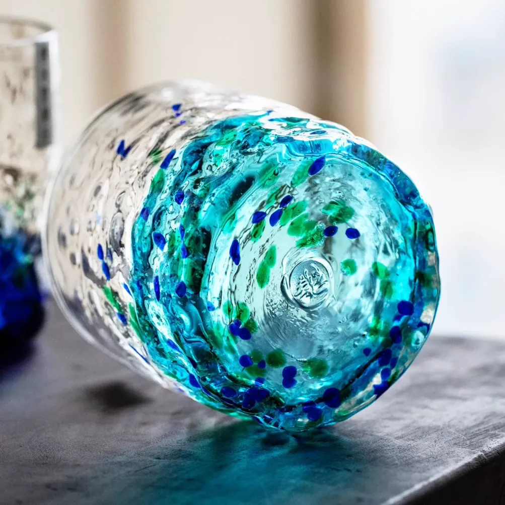 Misuno Handcrafted Starry Night Glow Glass