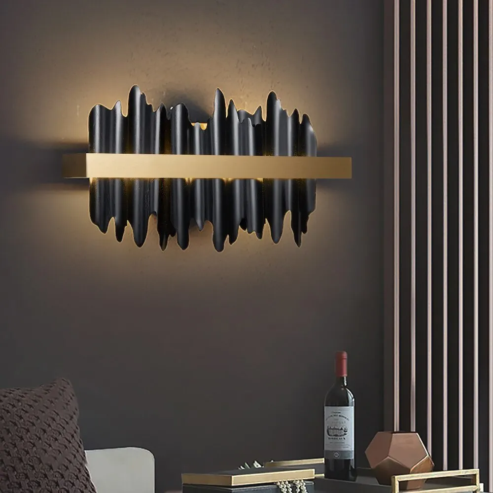 Modern Wall Sconce Gold Black Wall Lamp For Bedside Bedroom Living Room Wall Light Luxury Home Decor Indoor Lighting