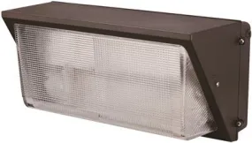 Monument Metal Halide Wall Pack Aluminum Housing With Tempered Glass Bronze Finish Mh 150 W Lamp Included