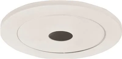 Monument Recessed Lighting 4 Inch  White Aperture Down Light With 1 Inch  Pin Hole And Low Voltage White Trim Ring