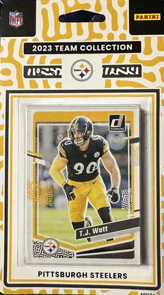 NFL Pittsburgh Steelers Team Card Set 2023