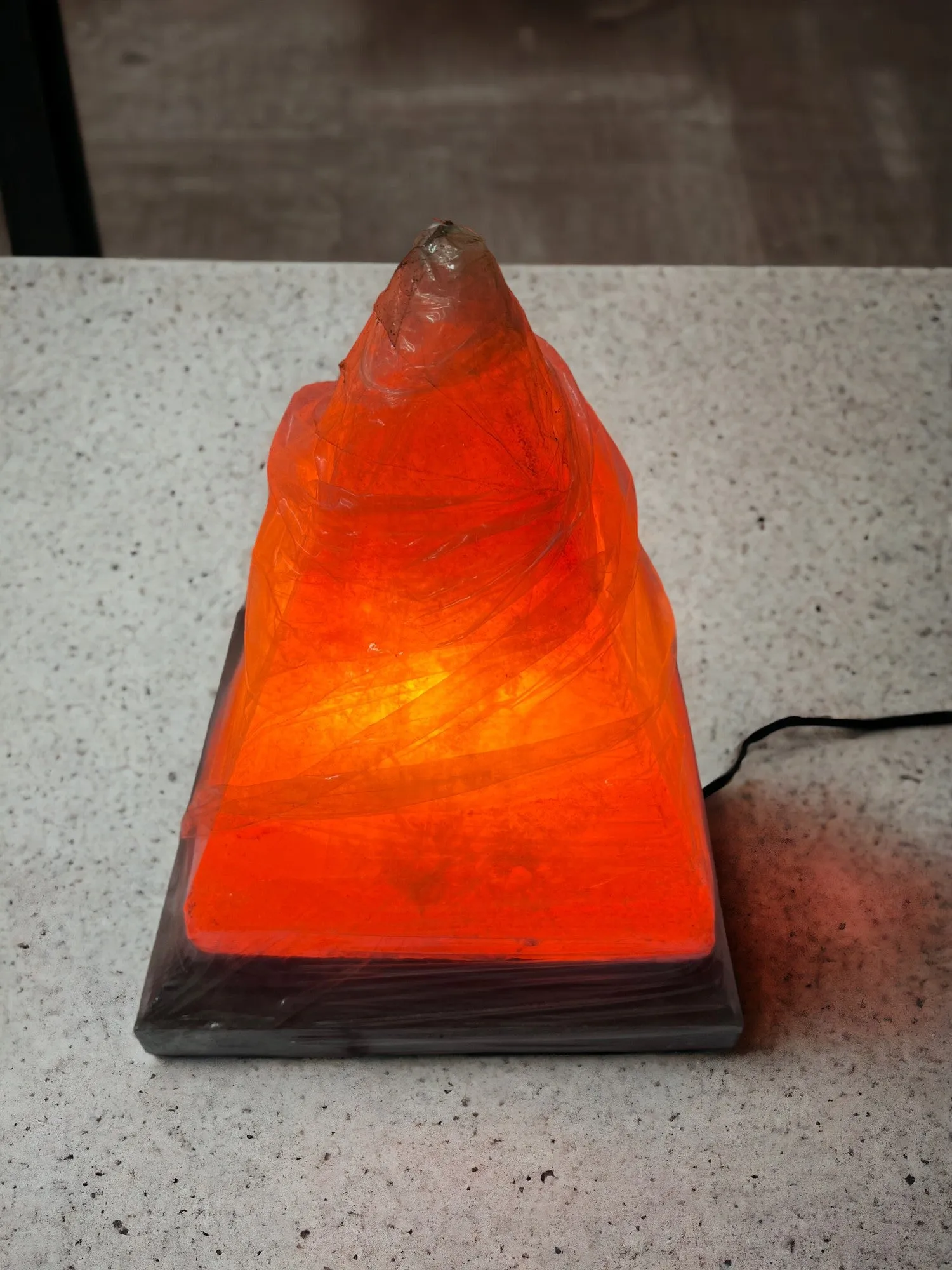 ONEarth Pyramid Himalayan Salt Lamp