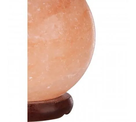 Orb Salt Lamp With EU Plug Desk Table Ambient Lighting