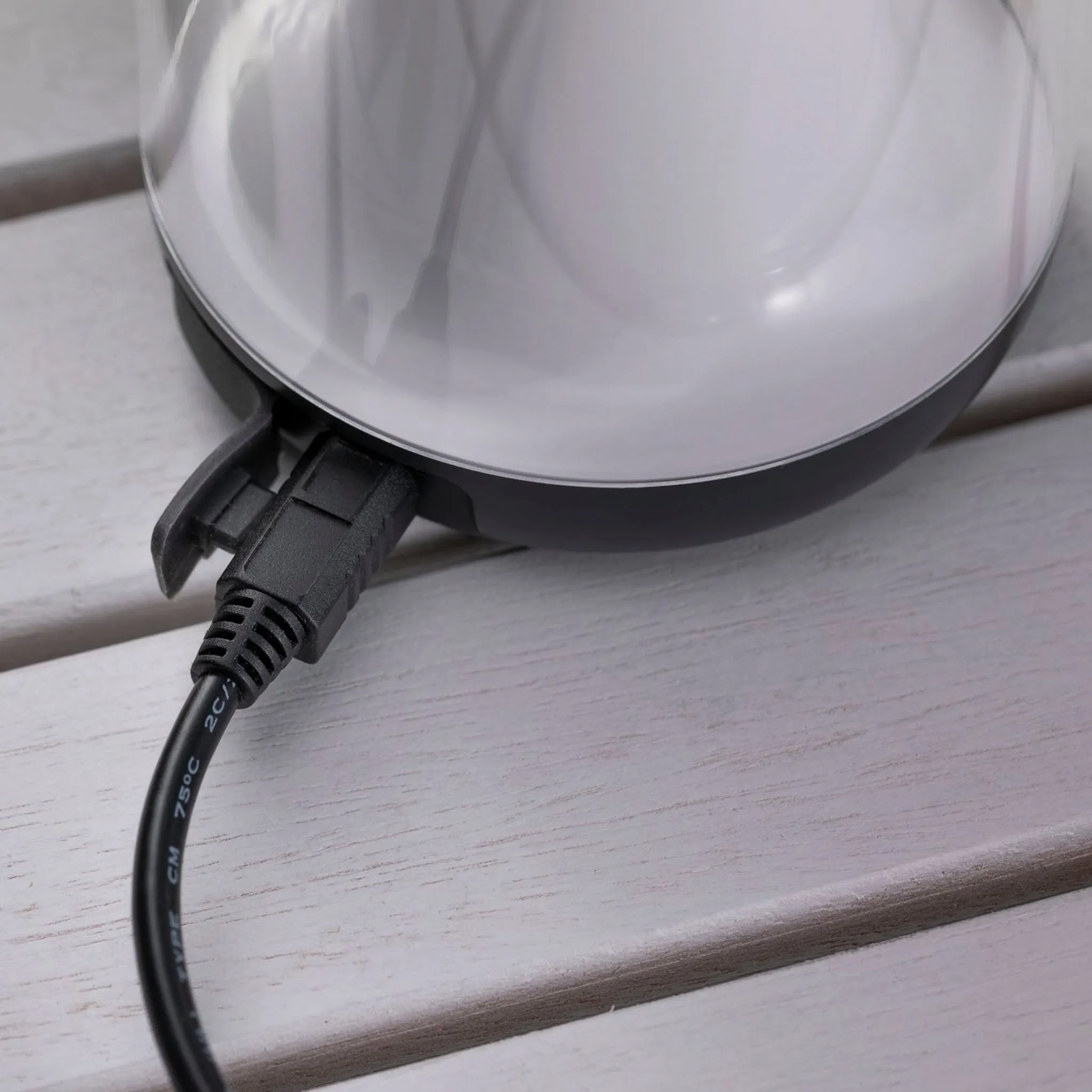 Outdoor Cupulino 6W LED Mobile Table Lamp in Anthracite