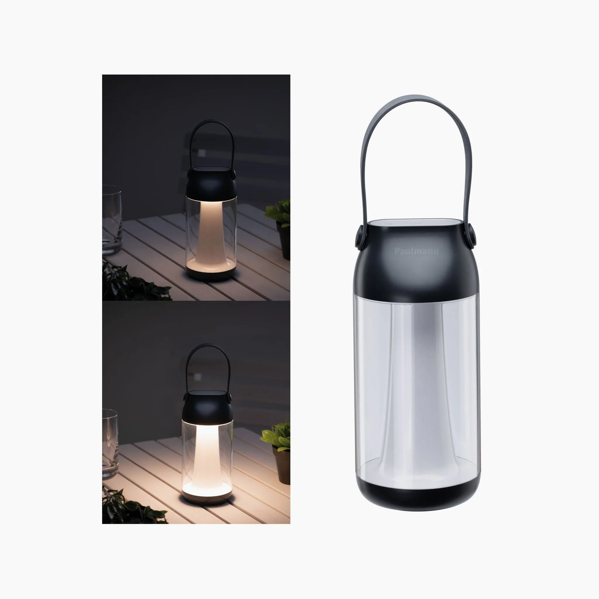 Outdoor Cupulino 6W LED Mobile Table Lamp in Anthracite