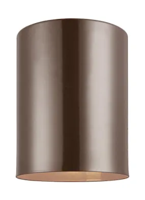 Outdoor Cylinders Bronze 1 Light Ceiling