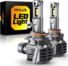 OXILAM 2024 Upgraded 9005 HB3 LED Headlight Bulbs 24000LM 100W 700% Brighter