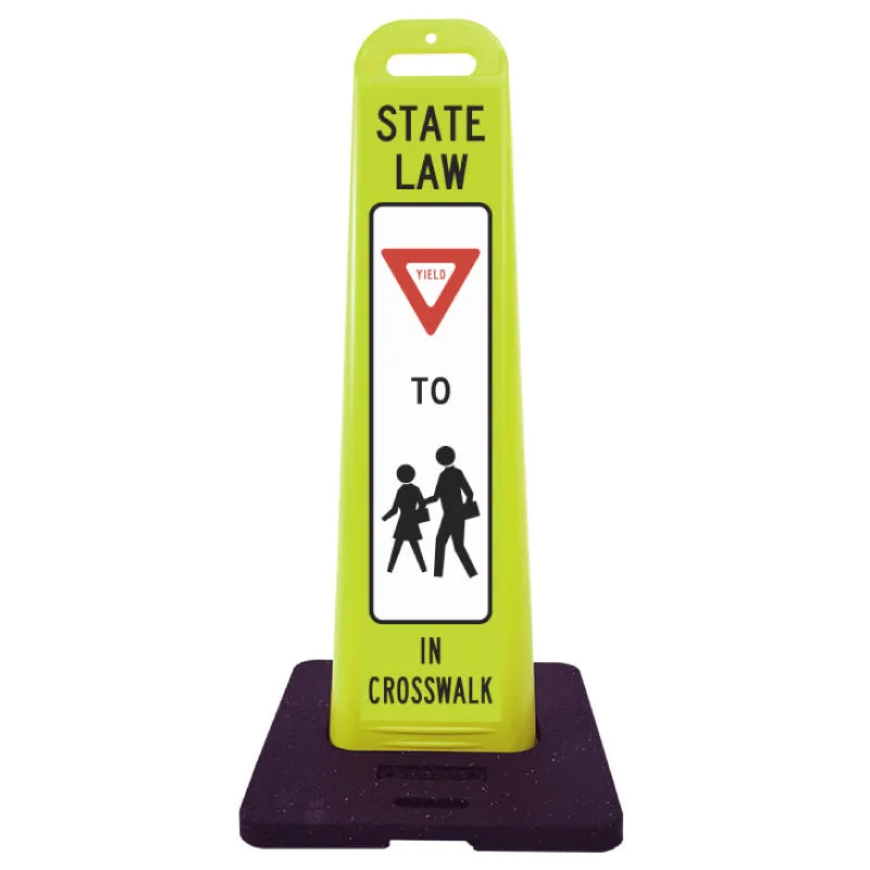 Pedestrian Crossing Vertical Panel Sign