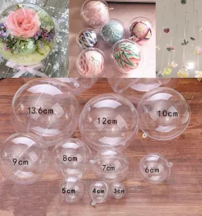 Plastic Ball 8cm Round Bubble Ceiling Ball Terrarium