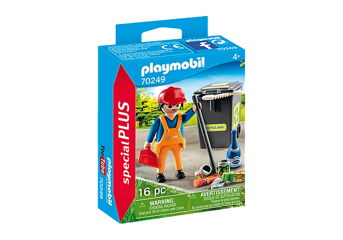 Playmobil Special Plus Street Cleaner