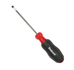 PROFERRED ACETATE CUSHION GRIP SCREWDRIVER - #2 (Phillips) x 6" Black TPV Handle