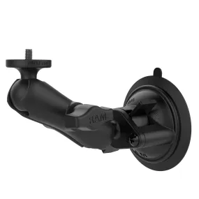 RAM® Twist-Lock™ Suction Cup Mount with 1/4"-20 Camera Adapter - Short