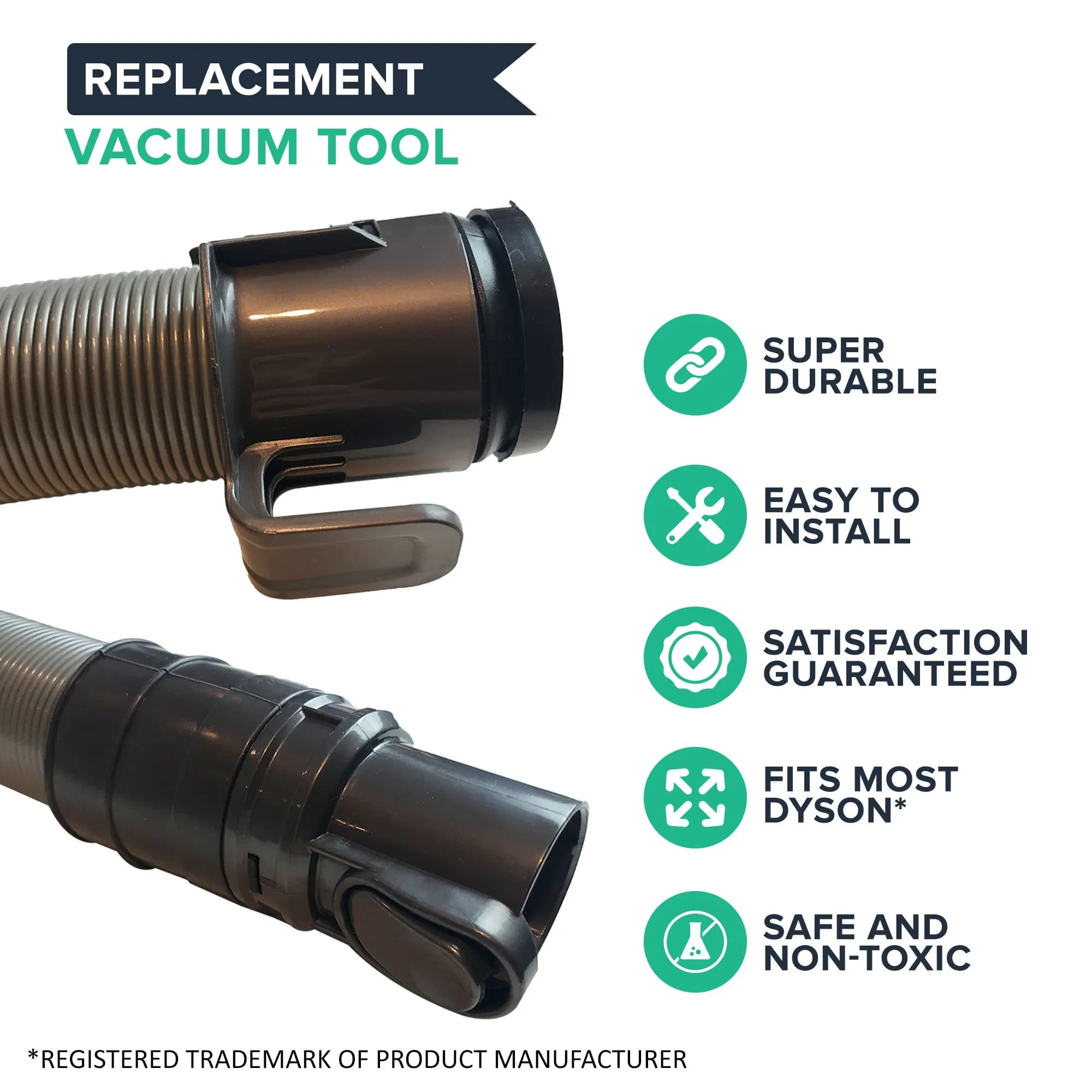 Replacement Hose, Fits Dyson DC25, Compatible with Part 915677-01