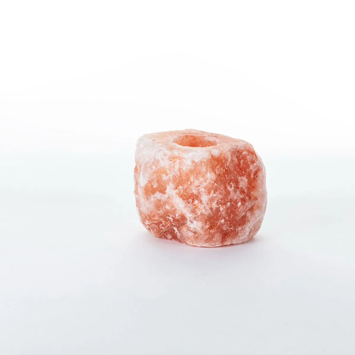 Rock Salt Candle Holder