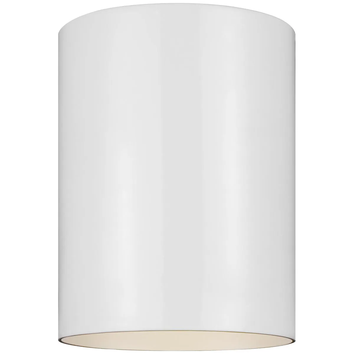 Sea Gull Lighting Outdoor Cylinders Ceiling Flush Mount without Bulb