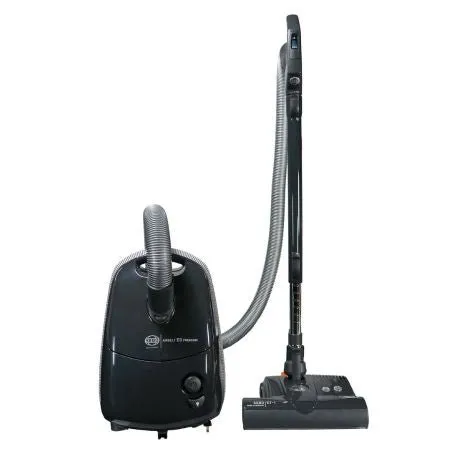 SEBO AIRBELT E3 Premium Vacuum (Graphite) with ET-1 and Parquet Brush 91648AM