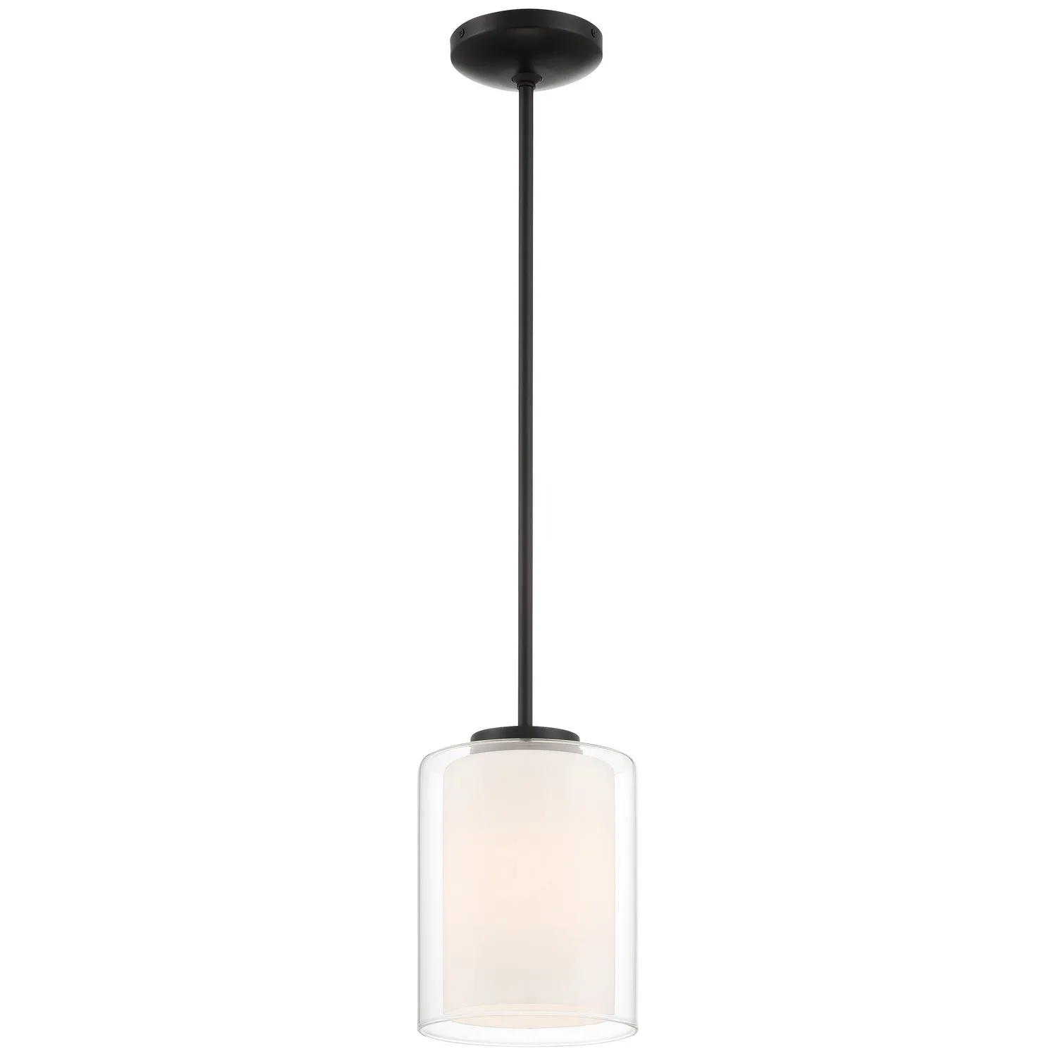 Seville LED Pendant in Matte Black