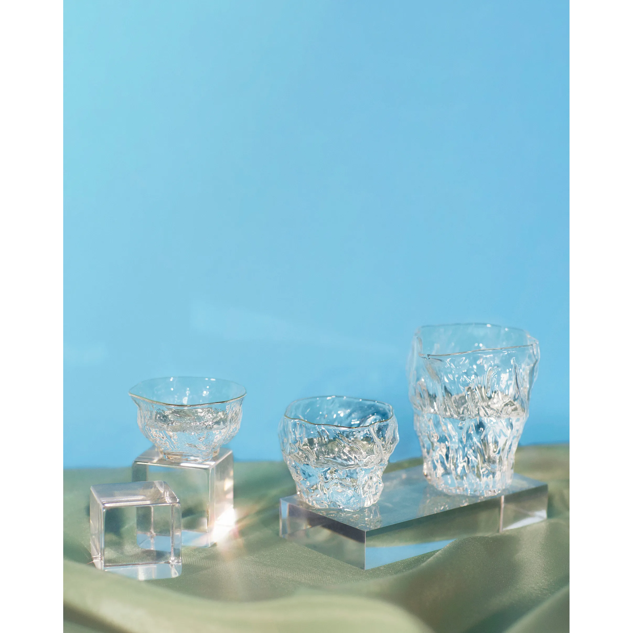 Short Glacier Glass Cup