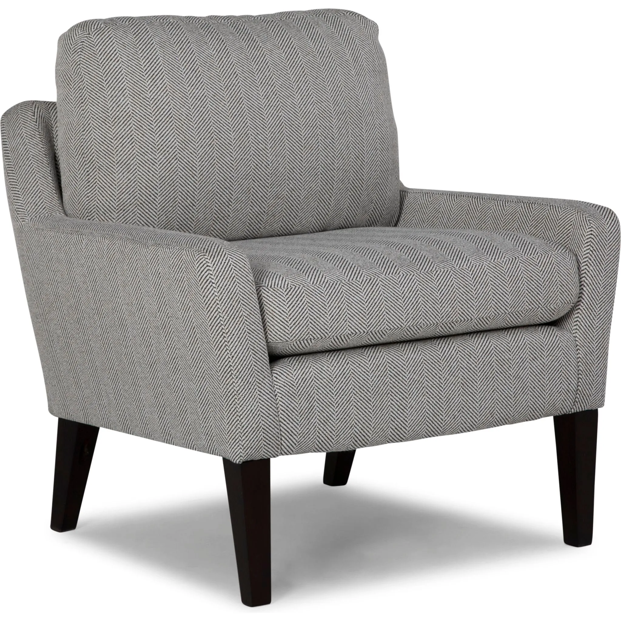 Simon Accent Chair - Salt & Pepper