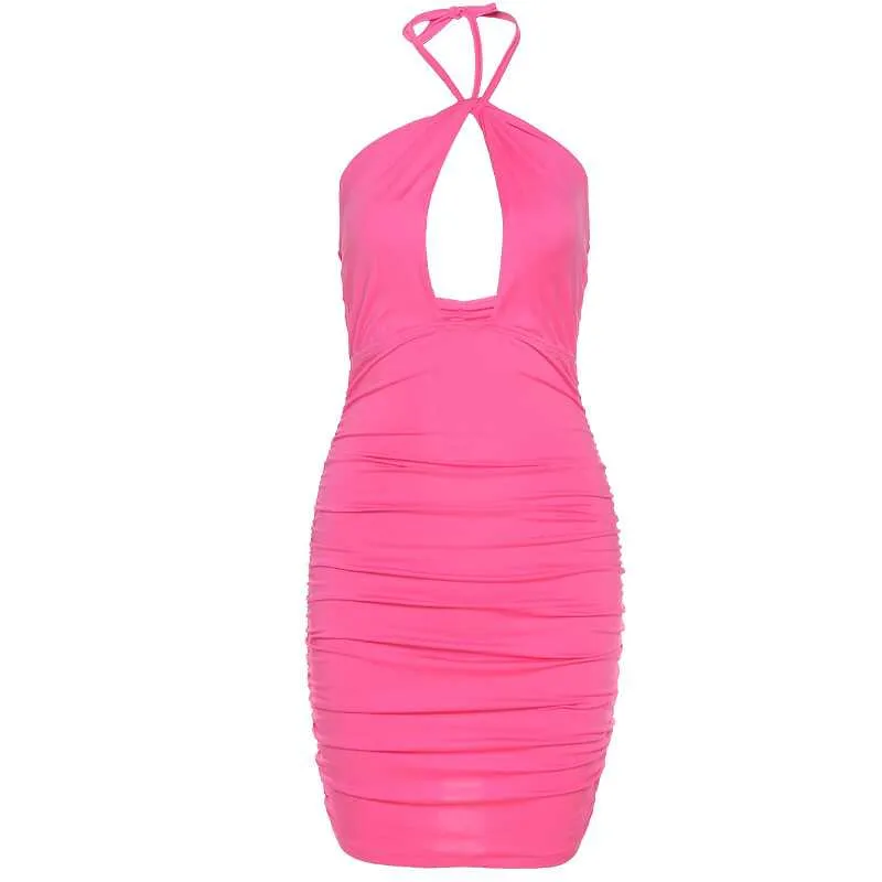 Sleeveless & Backless Event Dress