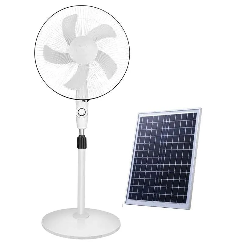 Solar Powered 3 Speed Setting Standing Fan -Xf0605