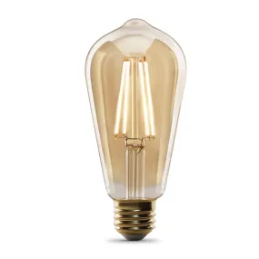 ST19 Vintage LED Light Bulb, 5.5 Watts, E26, Dimmable, 400 lumens, Decorative Bulb