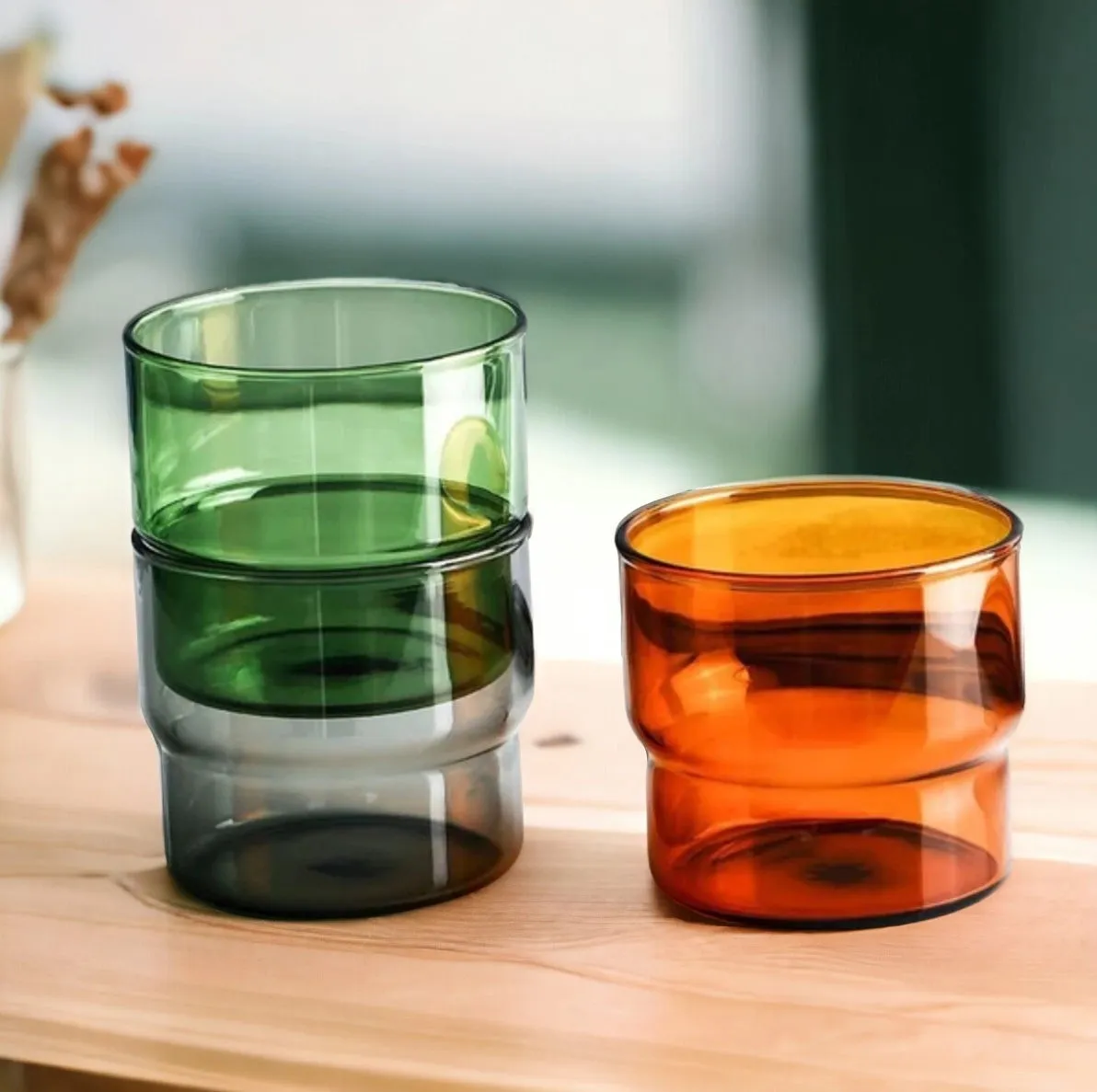 Stackable Glass Cup