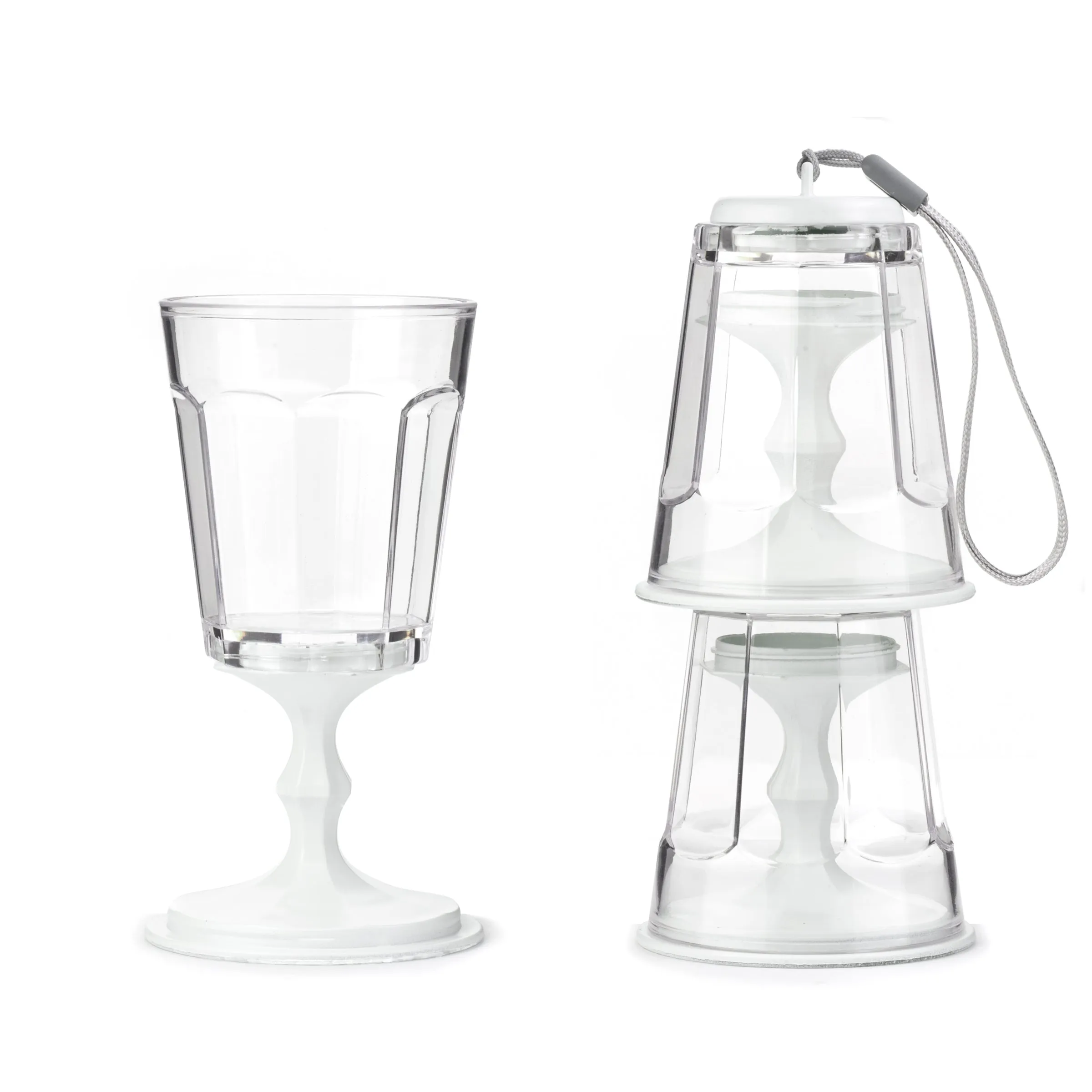 Stackable Wine Glass Set of 2