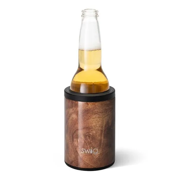 SWIG-  Combo Can/Bottle Cooler Black Walnut