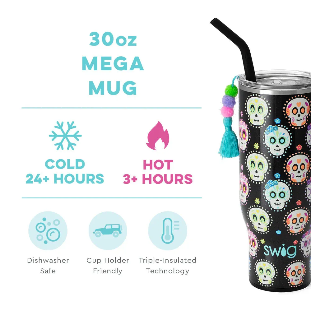 *SWIG Sugar Skulls Mega Mug (30oz)