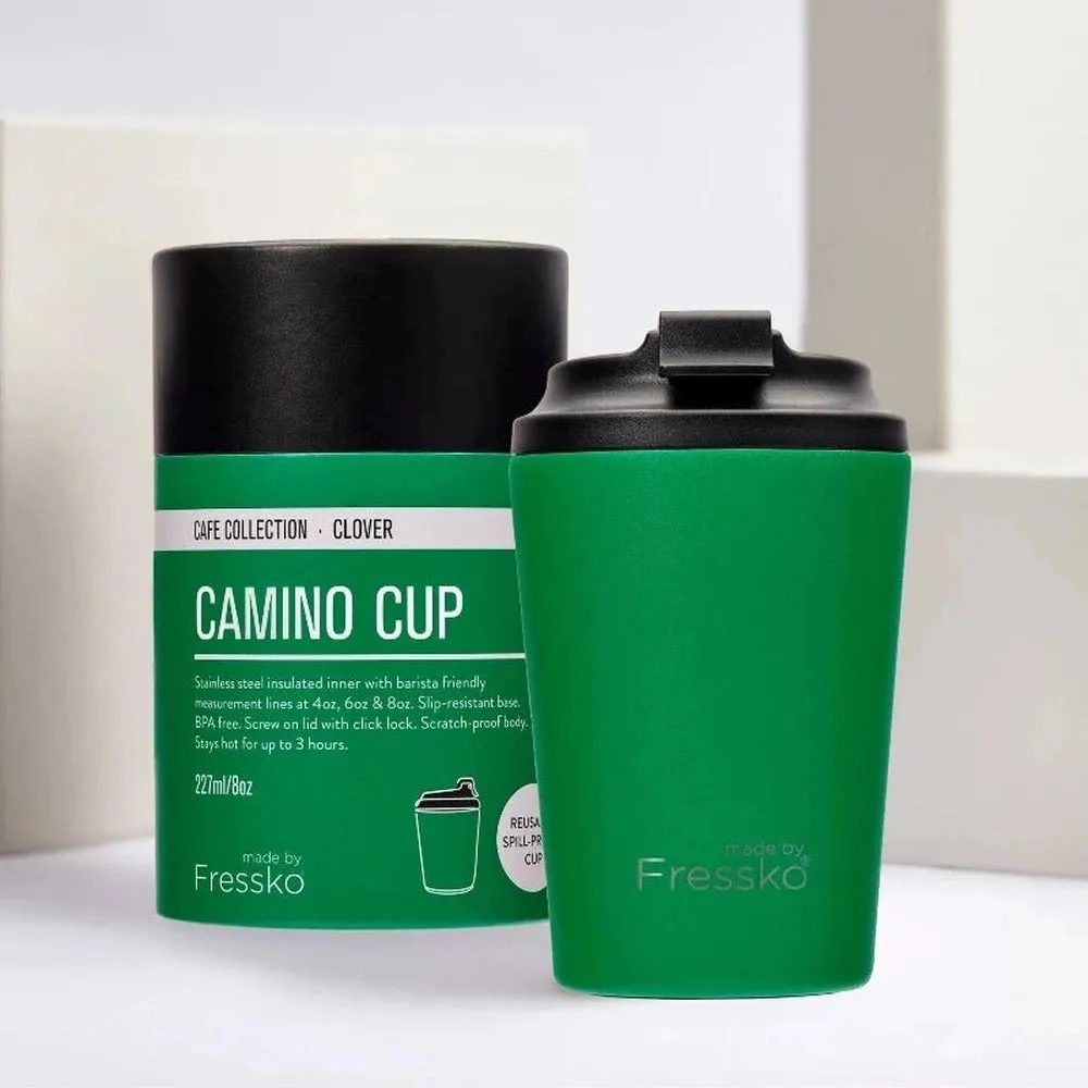 The 'Camino' 12oz Insulated Coffee Cup, by Fressko