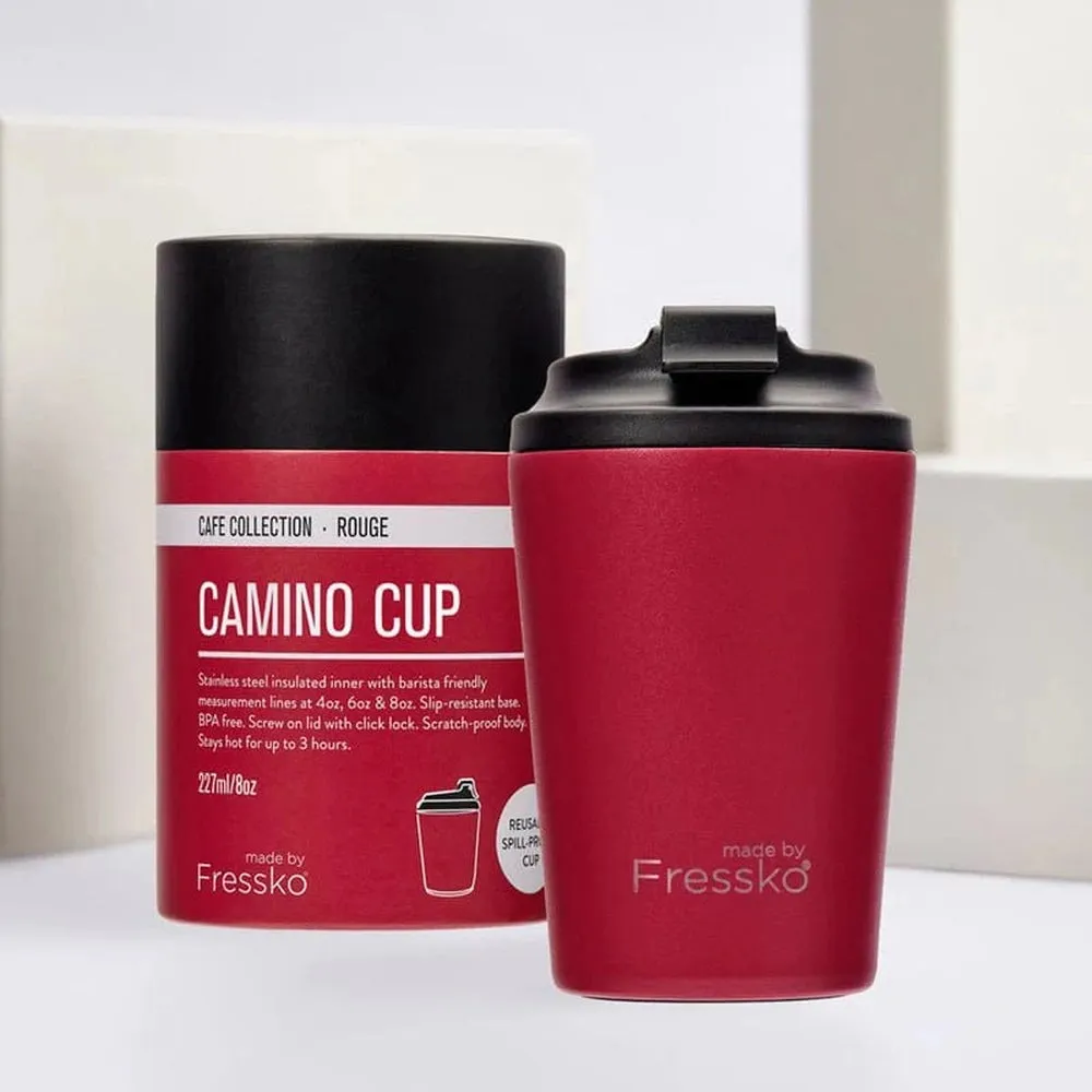 The 'Camino' 12oz Insulated Coffee Cup, by Fressko