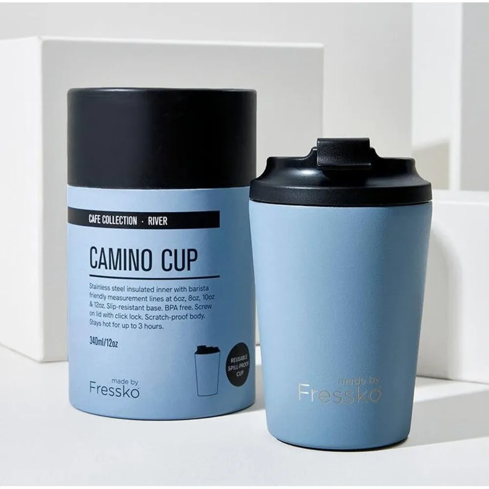 The 'Camino' 12oz Insulated Coffee Cup, by Fressko