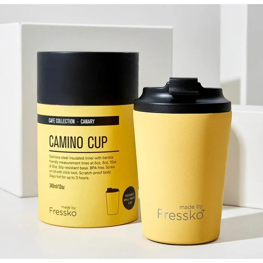 The 'Camino' 12oz Insulated Coffee Cup, by Fressko